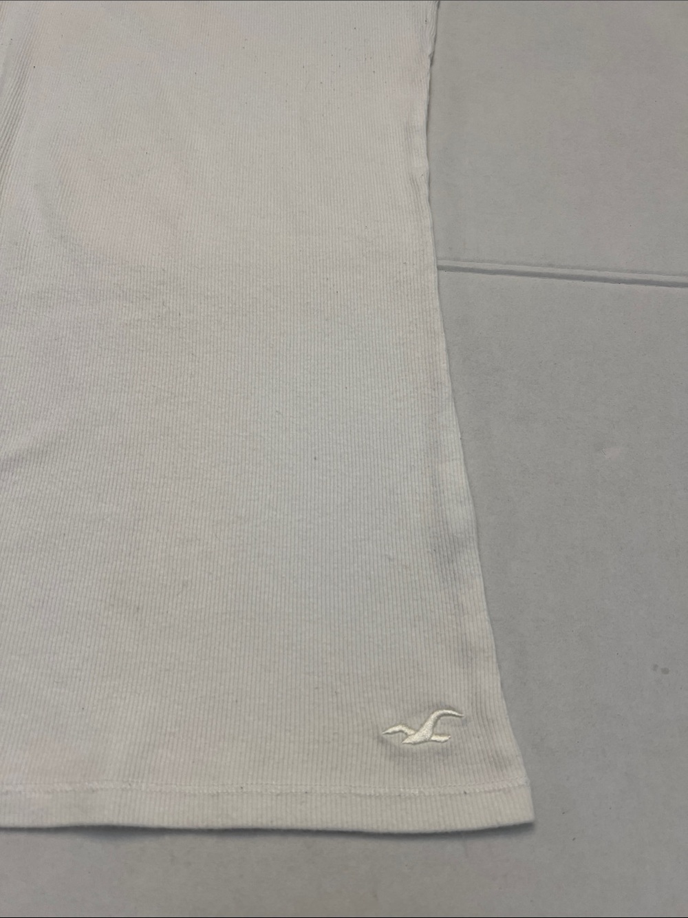 Hollister Y2K white Lace Trim Racerback Cami Tank Top Bella Swan Coquette size M - Picture 2 of 10